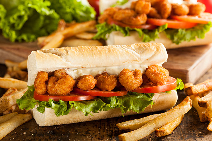 Fried Shrimp Po Boy - Eastern Fish Company